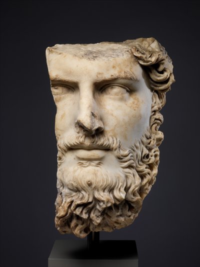 Portret van de medekeizer Lucius Verus door Roman
