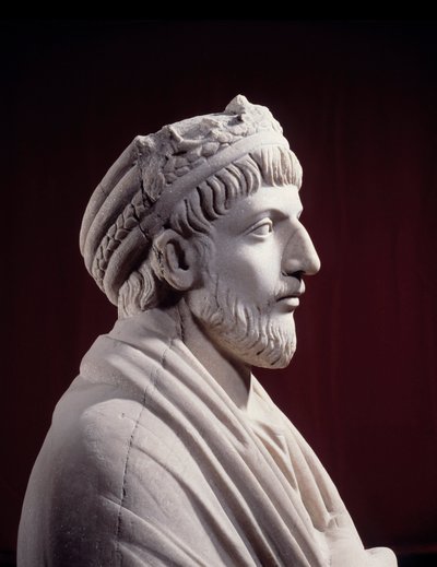 Romeins-Griekse kunst: Beeld van de Romeinse keizer Julianus de Afvallige door Roman