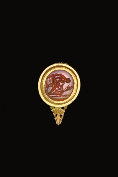 Romeinse ringsteen in moderne setting door Roman