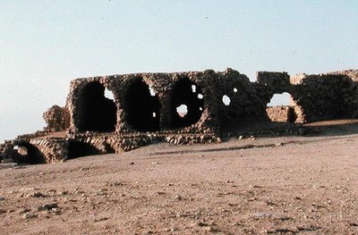 Ruïnes van het Romeinse aquaduct door Roman