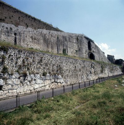 Heiligdom van Fortuna in Palestrina, Lazio door Roman