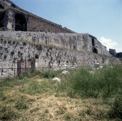 Heiligdom van Fortuna in Palestrina, Lazio. door Roman