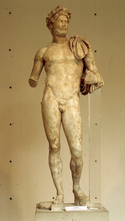Standbeeld van keizer Hadrianus - Archeologisch Museum van Vaison-la-Romaine, 2e eeuw door Roman