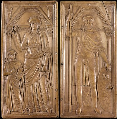 Stilicho, generaal en politicus van het oude Rome van barbaarse afkomst. 