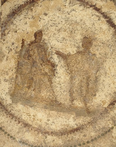 De annunciatie, eind 2e eeuw, Rome door Roman
