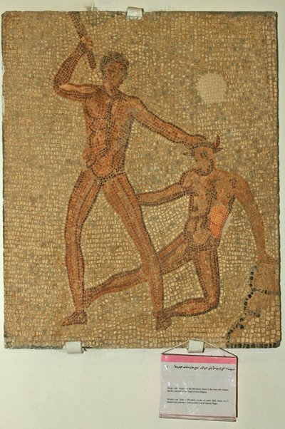 Theseus en de Minotaurus, uit het huis van Jacob Magnus door Roman