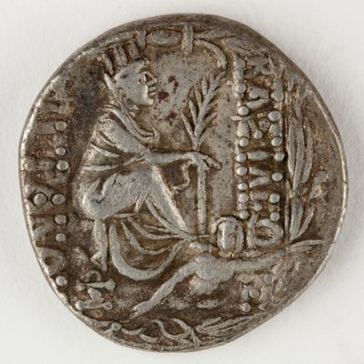 Tigranes II van Armenië, keerzijde, 83-69 v.Chr. (zilver) door Roman