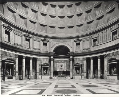 Uitzicht op het interieur door Roman