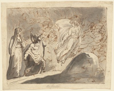 Aeneas in de onderwereld door Roman 18th Century