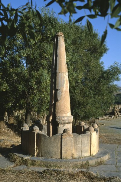 Een fontein, Hoge Keizerlijke Periode (27 v.Chr.-395 n.Chr.) door Roman Imperial Period