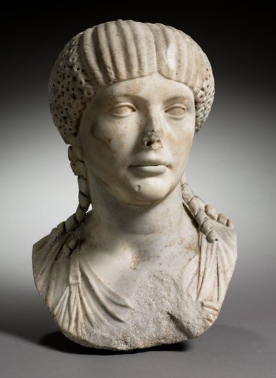 Portret van Octavia, vrouw van Nero door Roman Imperial Period