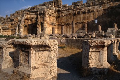 Heiligdom van Jupiter Heliopolitanus, De Grote Hof, Hoge Keizerlijke Periode door Roman Imperial Period
