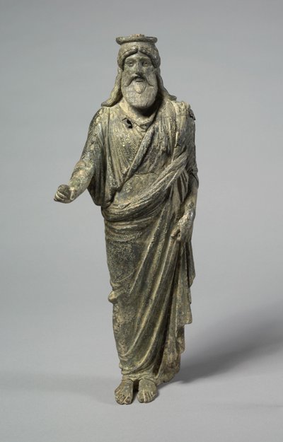 Statuette van Dionysos door Roman Imperial Period