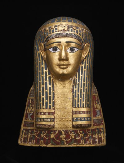 Mummie hoofdbedekking door Roman Period Egyptian