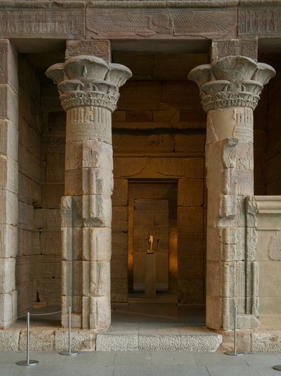 De Tempel van Dendur, ca. 10 v.Chr. door Roman Period Egyptian