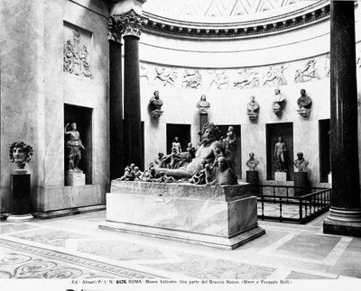 Allegorie van de Nijl (marmer) door Roman Roman
