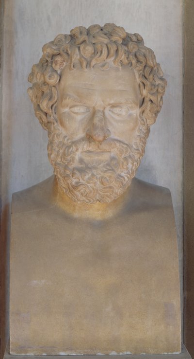 Buste van Sophocles door Roman Roman