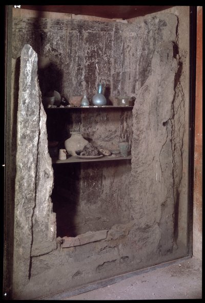 Geverniste kast, Casa a Graticcio, 5e eeuw v.Chr.-1e eeuw n.Chr. door Roman Roman