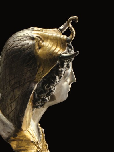 Emblema van Cleopatra Selene, ca. laat 1e eeuw v.Chr.-vroeg 1e eeuw n.Chr. door Roman Roman