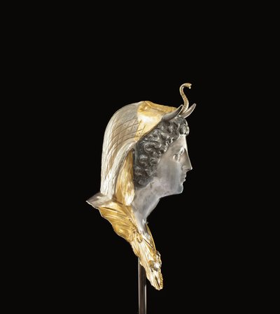 Emblema van Cleopatra Selene, ca. laat 1e eeuw v.Chr.-vroeg 1e eeuw n.Chr. door Roman Roman