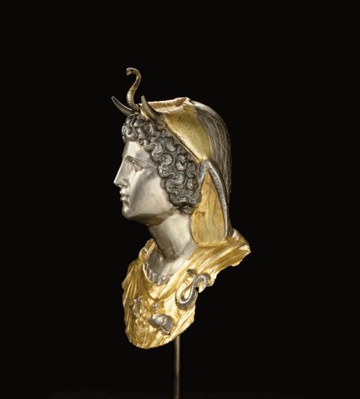 Emblema van Cleopatra Selene, c. laat 1e eeuw v.Chr. - begin 1e eeuw n.Chr. door Roman Roman