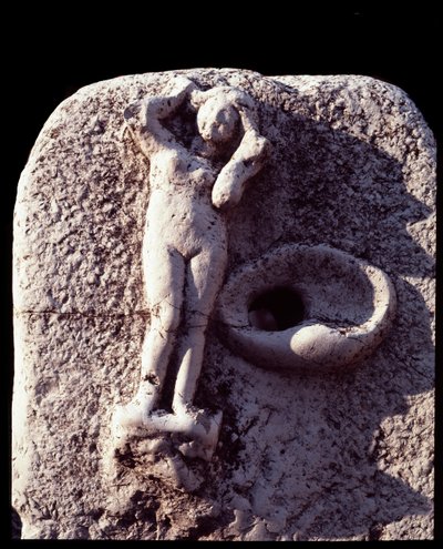 Fontein van Venus, locatie van Herculaneum, 5e eeuw v.Chr.-1e eeuw n.Chr. door Roman Roman