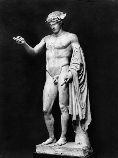 Hermes Longhios, uit de Ludovisi Collectie door Roman Roman