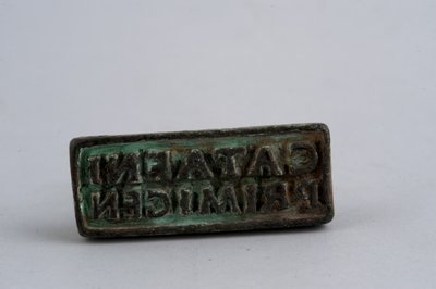 Zegel (brons) door Roman Roman