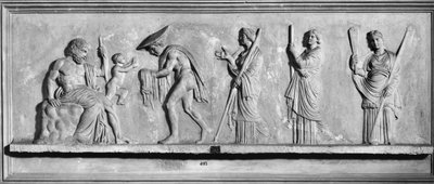 De geboorte van Dionysus uit Zeus