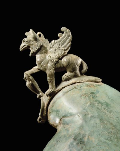 De Crosby Garrett helm, laat 1e-2e eeuw na Christus (brons) door Roman Roman