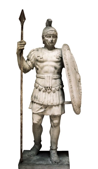 Beeldhouwwerk van een Pretoriaanse bewaker door Roman Roman