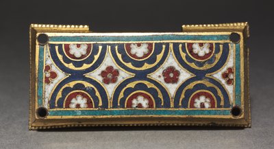 Plaquette, waarschijnlijk van een reliekschrijn, ca. 1180-1190 door Romanesque