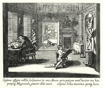 Gravure door Romeyn de (after) Hooghe