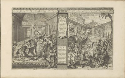 Historie van een rijksbediende in Perzië; Tijd bij de Mexicanen door Romeyn de Hooghe