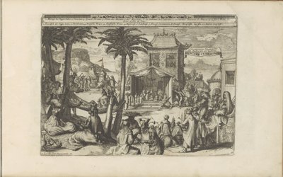 Huwelijksceremonieën door Romeyn de Hooghe