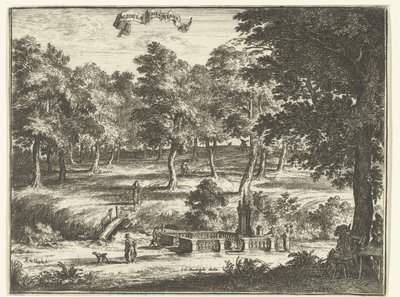 Landschap met de bron 