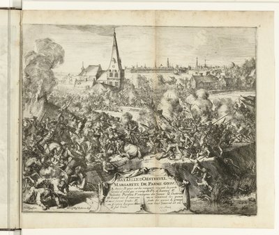 Slag bij Oosterweel, 1567 door Romeyn de Hooghe