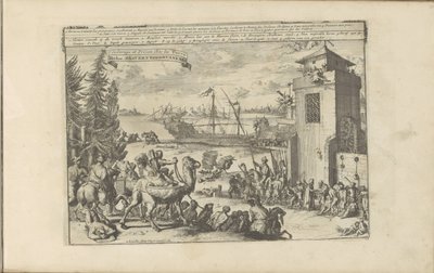 Slaven en gevangenen bij de Turken door Romeyn de Hooghe