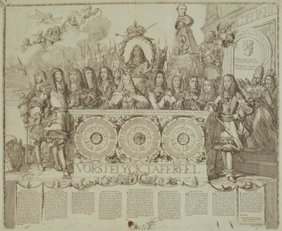 Vorstelyck Tafereel, ca. 1676 door Romeyn de Hooghe