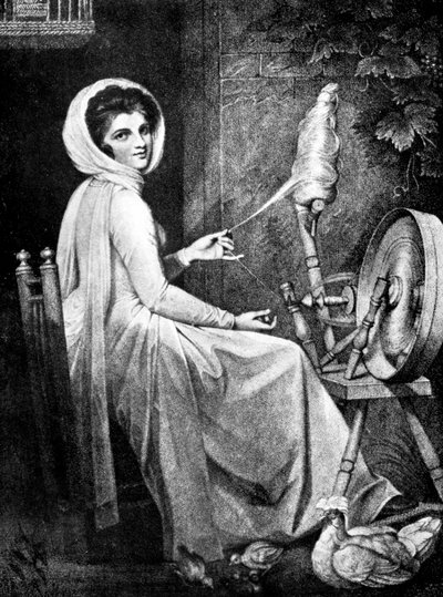 Lady Emma Hamilton door Romney