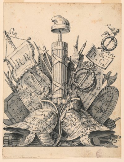 Wapentrofee door Romolo Achille Liverani