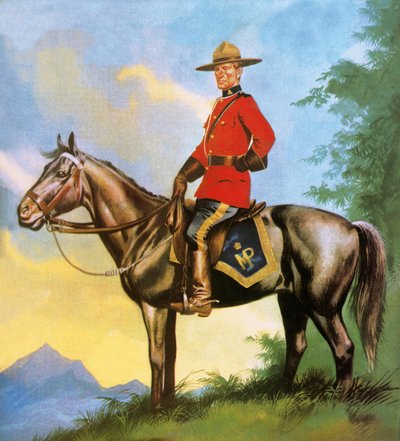 Canadese berg door Ron Embleton