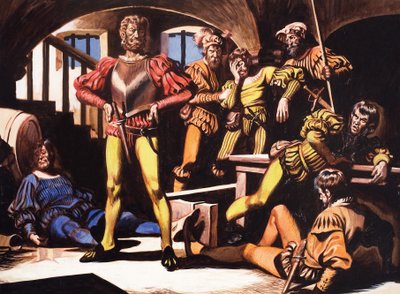 De man die te veel liefhad (Othello) door Ron Embleton