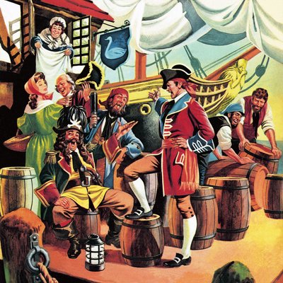 De piraten van Penzance door Ron Embleton