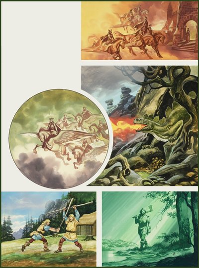De ring van de Nibelungs door Ron Embleton