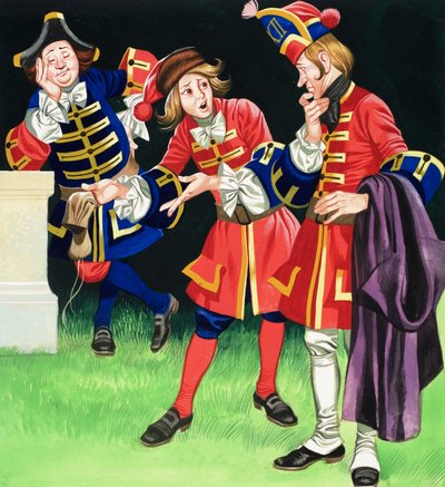 De drie soldaten door Ron Embleton