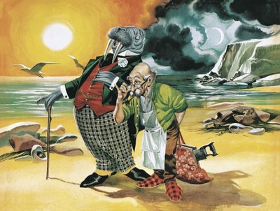 Walrus en de timmerman door Ron Embleton