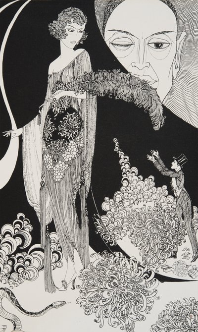 Illustratie uit Rubáiyát van Omar Khayyam, 1920 door Ronald Balfour