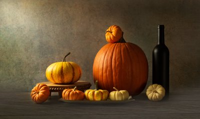 Herfstpompoenen door Rong Wei