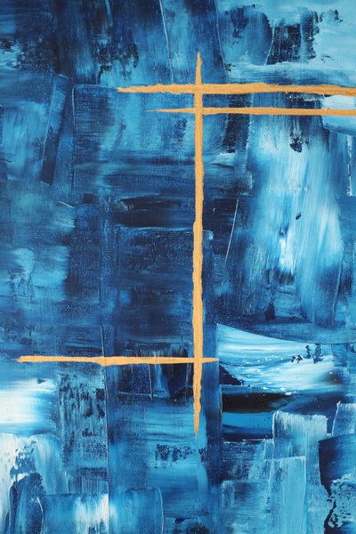 Blauwe Visie door Ronja Ria